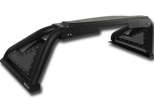 Go Rhino Black Powdercoated 3.0 Sport Bed Bar 73-up Dodge Ram - Click Image to Close